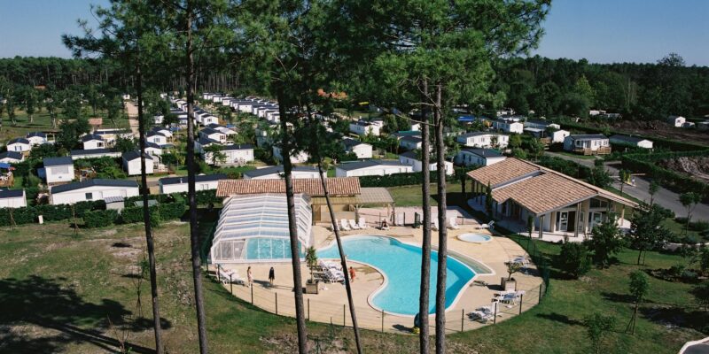 Camping Landes | parc aquatique piscine couverte