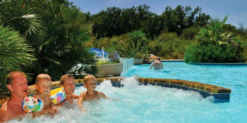 Camping Landes | piscine chauffée vacances famille