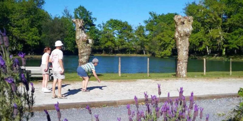 Camping Landes | camping animations adultes petanque