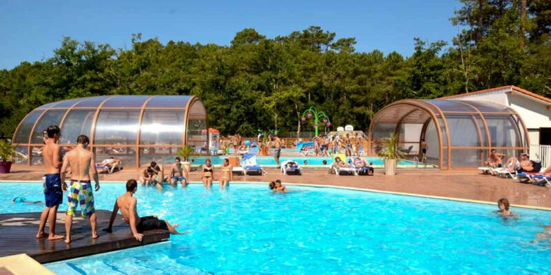 Camping Landes | piscine couverte chauffée